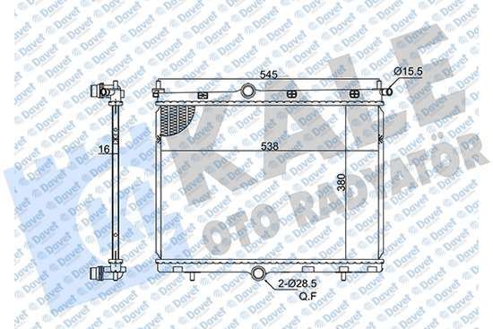 16-3287B Su Radyatoru Brazing Opel Corsa F Edition 1.2, 1.5 100 Hp At8 / Mokka / Peugeot 208 Ii / 2008 Ii / 1.2 Puretech, 1.5 Bluehdi / Ds 3 1.2 Puretech